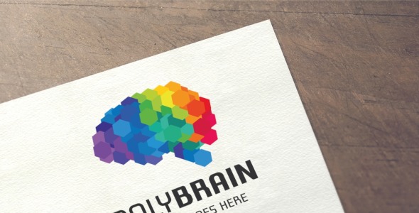 Шаблон логотипа на тему графика