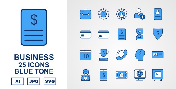 Набор иконок на тему business