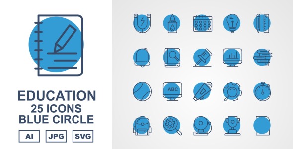 Набор иконок на тему science