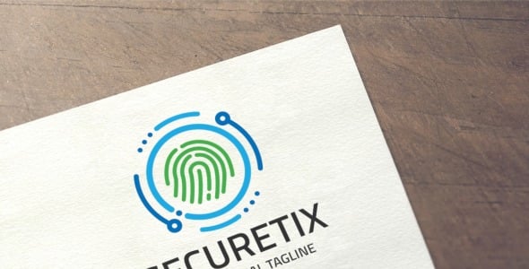 Шаблон логотипа на тему графика