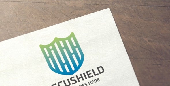 Шаблон логотипа на тему графика