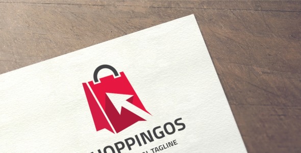 Шаблон логотипа на тему графика