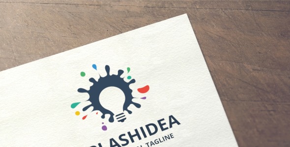 Шаблон логотипа на тему графика