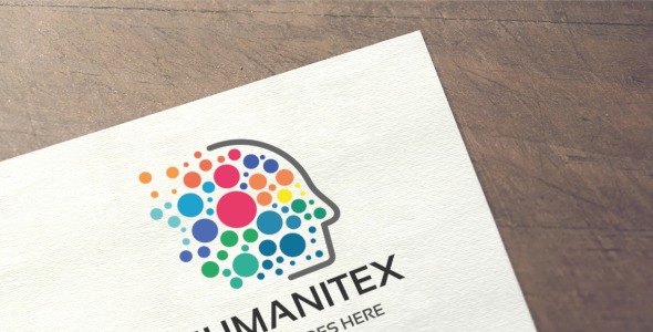 Шаблон логотипа на тему графика