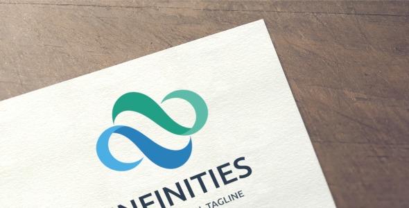 Шаблон логотипа на тему графика