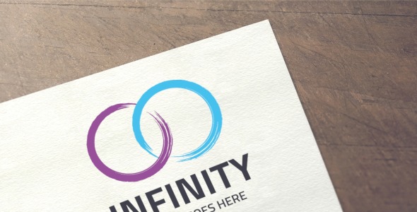 Шаблон логотипа на тему графика