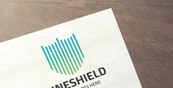 Шаблон логотипа на тему графика