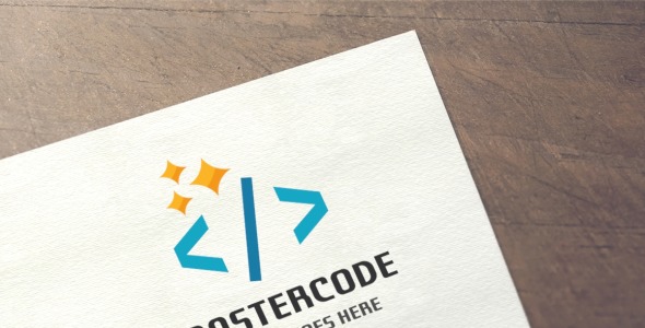 Шаблон логотипа на тему графика