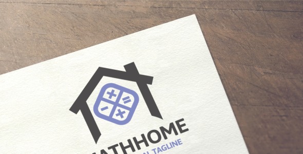 Шаблон логотипа на тему графика