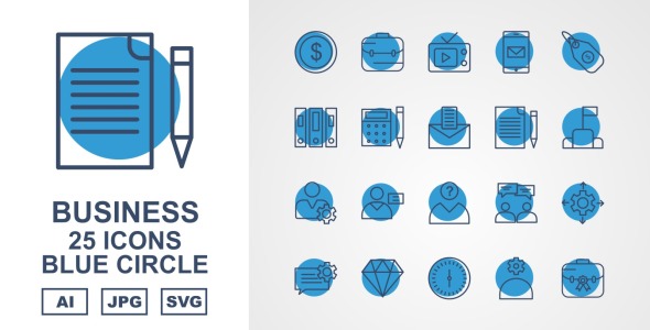 Набор иконок на тему business