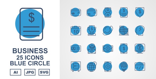 Набор иконок на тему business