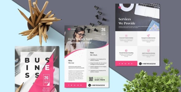 Фирменный стиль на тему графика