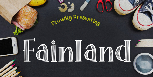 Шрифт на тему графика