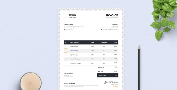 Фирменный стиль на тему графика