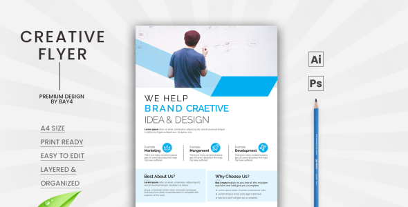 Фирменный стиль на тему графика