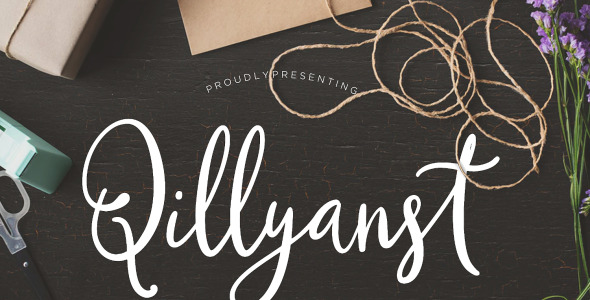 Шрифт на тему графика