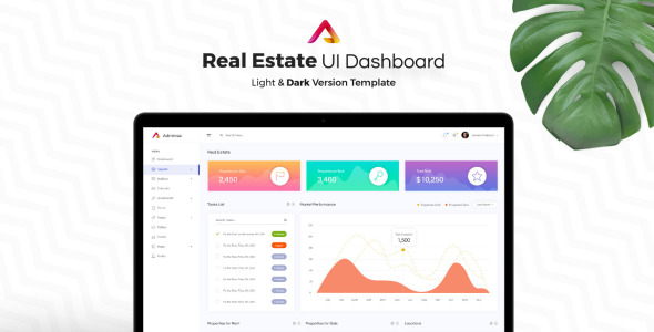 Download Real Estate Admin Dashboard Ui Elements Ui