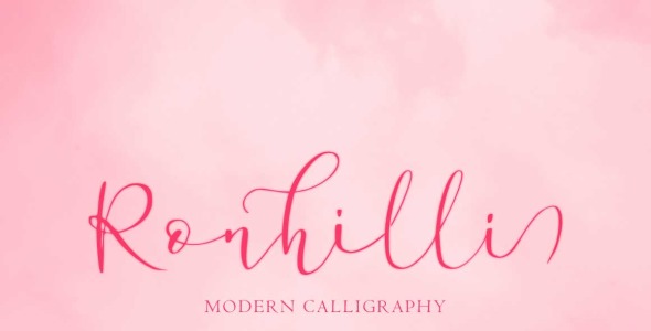 Шрифт на тему графика