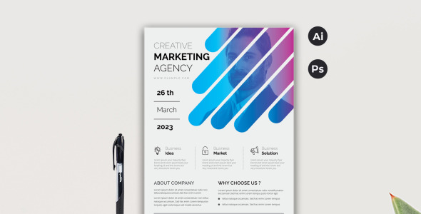 Фирменный стиль на тему графика