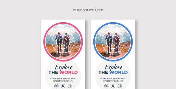 Шаблон для соцсетей на тему графика