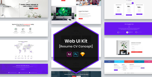 UI элементы на тему графика