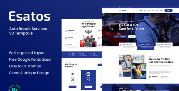 PSD шаблон на тему графика