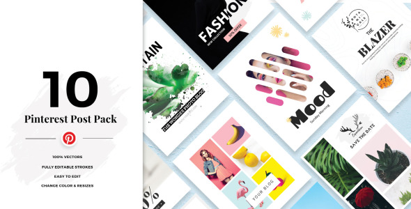 Шаблон для соцсетей на тему графика