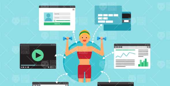 Фирменный стиль на тему графика