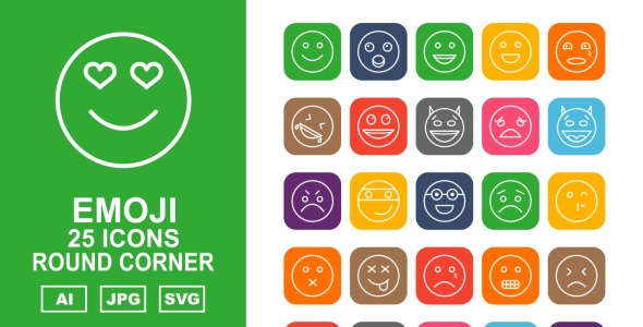 Набор иконок на тему social media