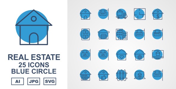 Набор иконок на тему city