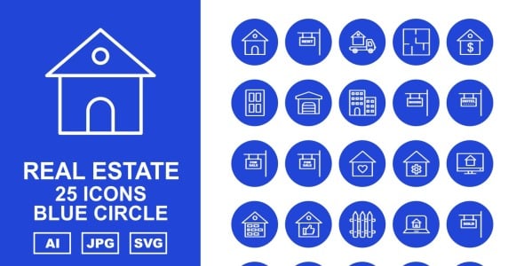 Набор иконок на тему city