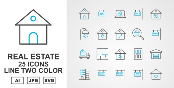 Набор иконок на тему city