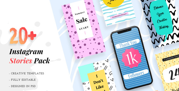 Шаблон для соцсетей на тему графика