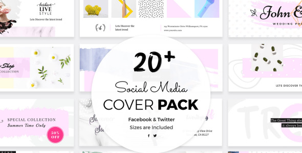 Шаблон для соцсетей на тему графика