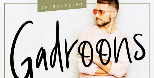 Шрифт на тему графика