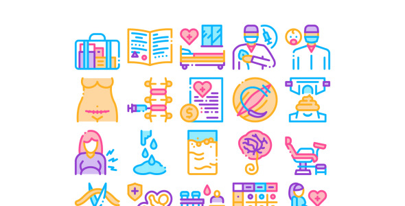 Набор иконок на тему medical