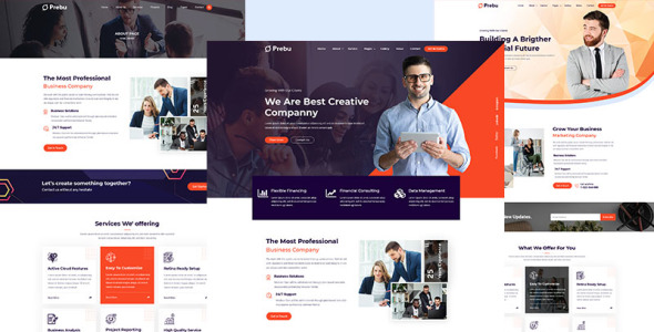 PSD шаблон на тему маркетинговое агентство