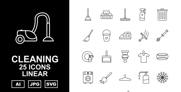 Набор иконок на тему industrial