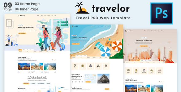 PSD шаблон на тему графика