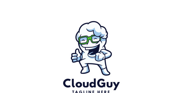 Шаблон логотипа на тему графика