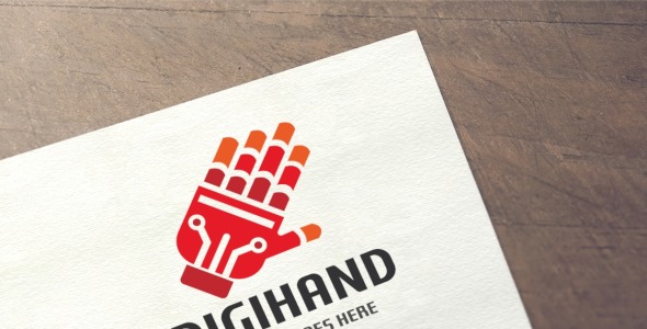 Шаблон логотипа на тему графика