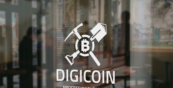 Шаблон логотипа на тему графика