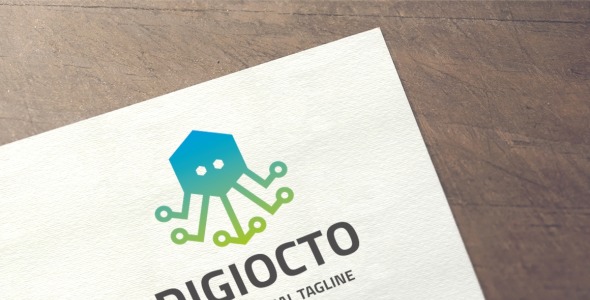 Шаблон логотипа на тему графика