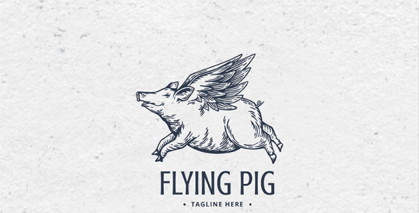 Шаблон логотипа на тему графика