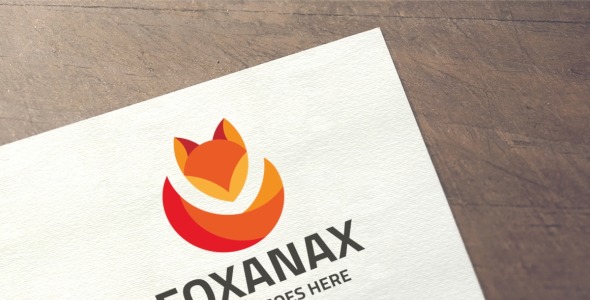 Шаблон логотипа на тему графика