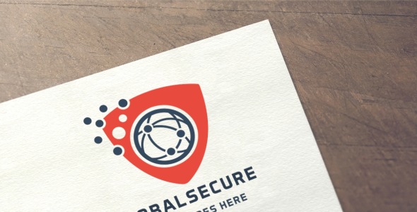 Шаблон логотипа на тему графика