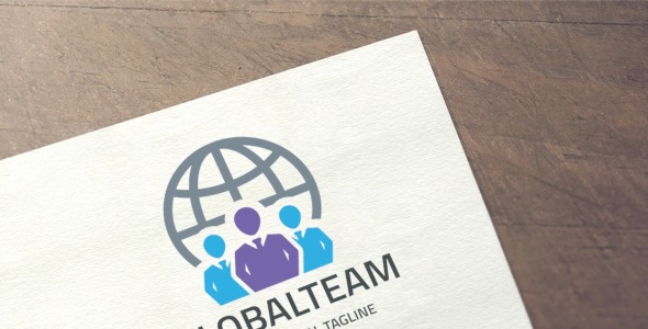 Шаблон логотипа на тему графика