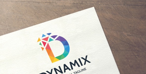 Шаблон логотипа на тему графика