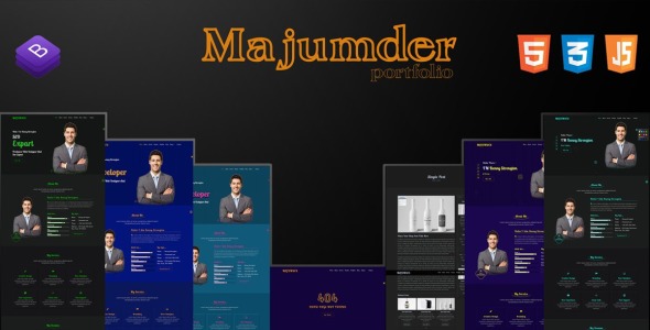 2 Portfolio Landing Page Template