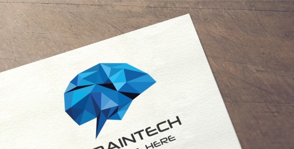 Шаблон логотипа на тему графика